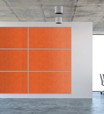 Coligo acoustic wall panel in an open office