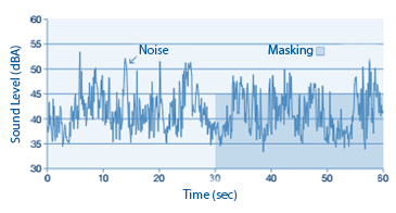 noise masking graph