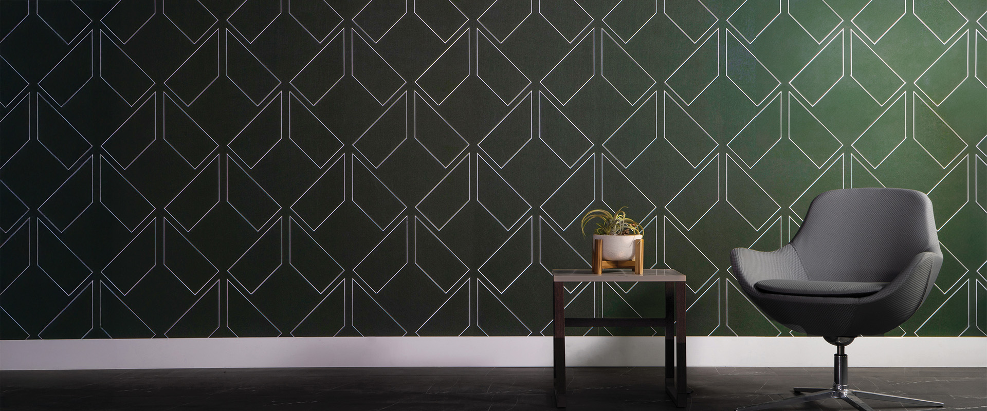 Deco Wall Green