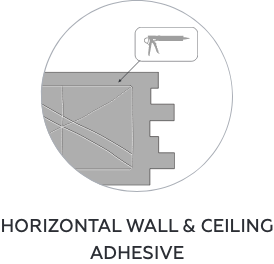 Horizontal Wall & Ceiling