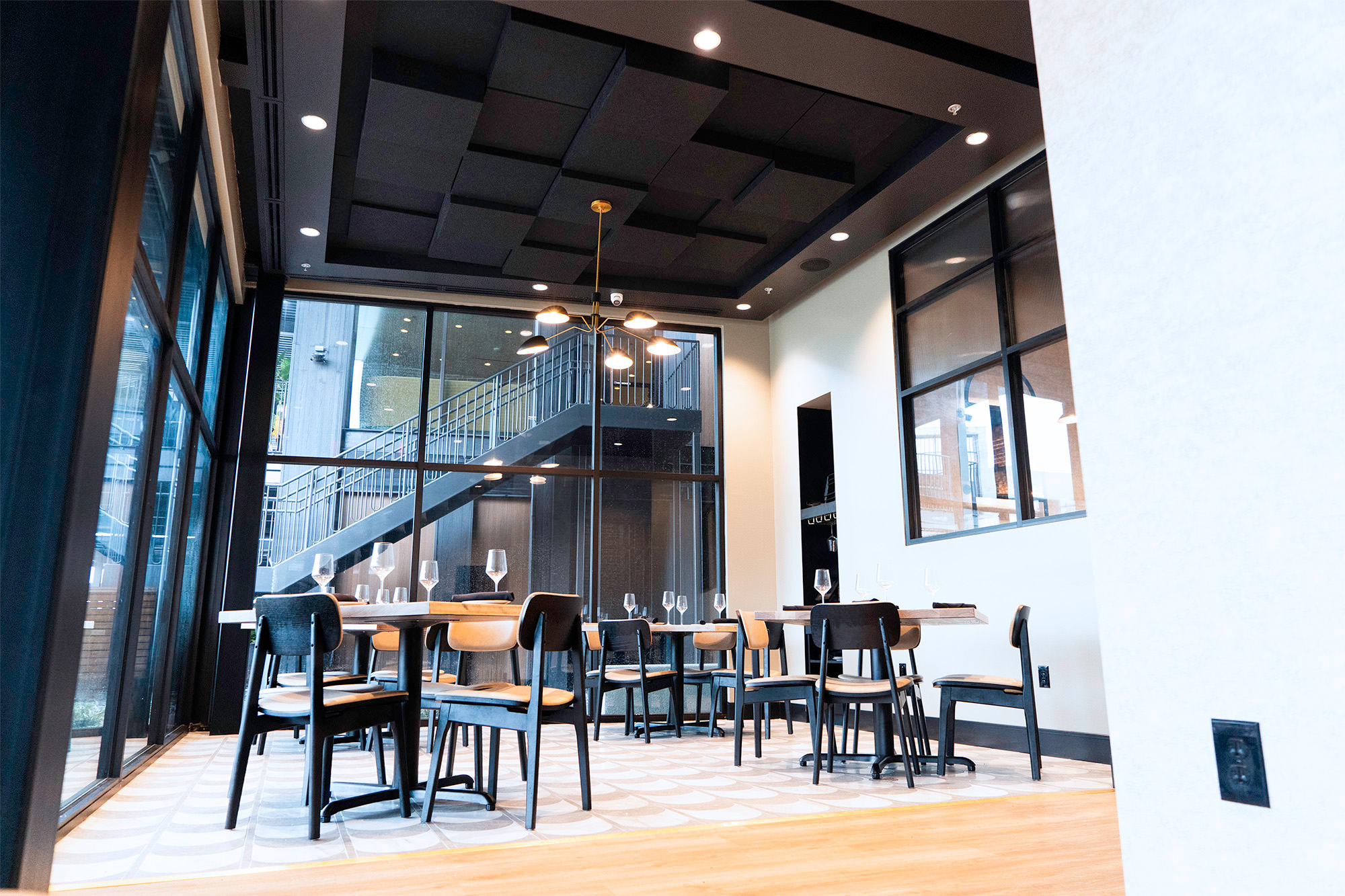 Gradi Restaurant Ceiling
