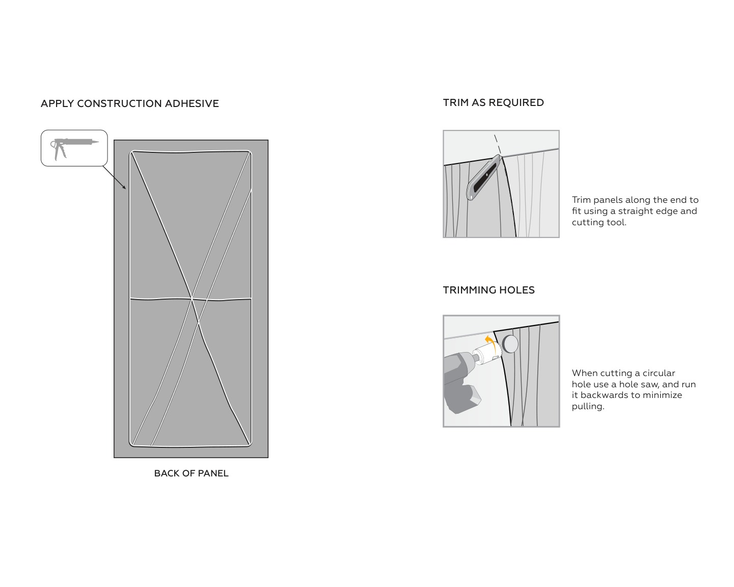 Weave Mounting Details