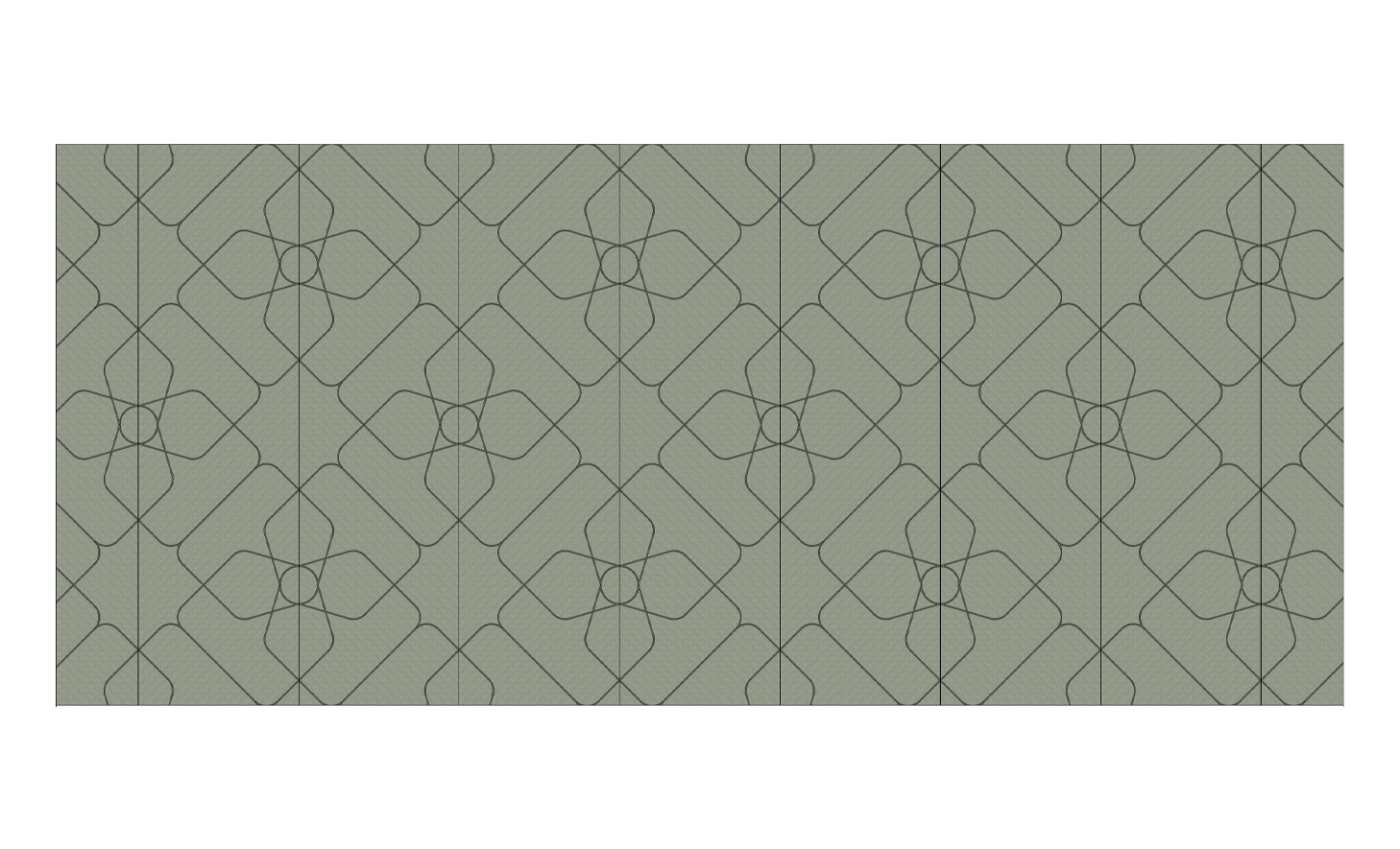 Custom Trak Sage Wall
