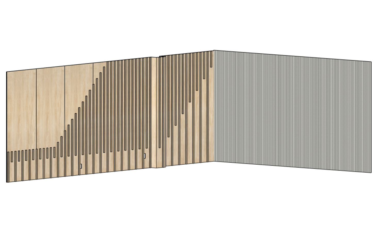 Custom Trak and Arete Wall