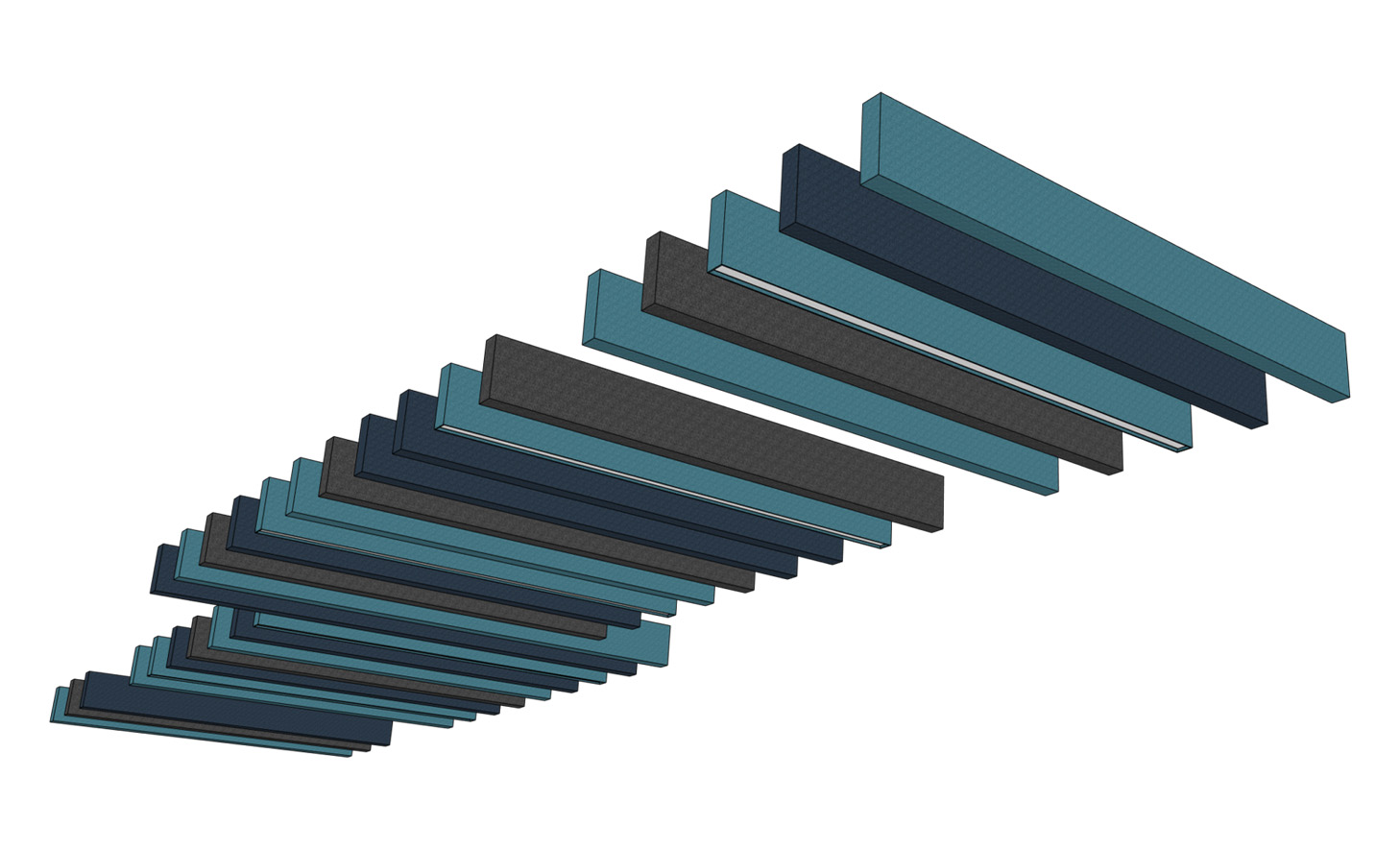 Slim and Slim LED Corridor Ceiling