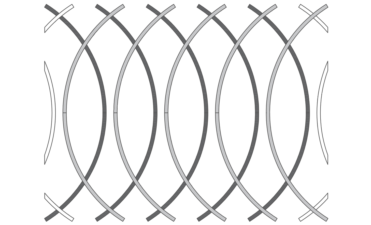 Custom Curved Joist Baffles