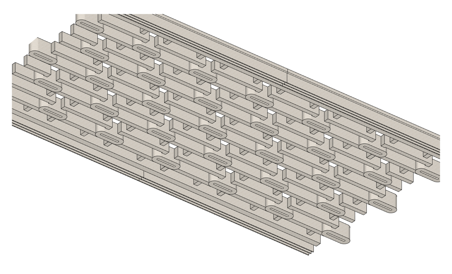 Custom Frame and Straight Baffles