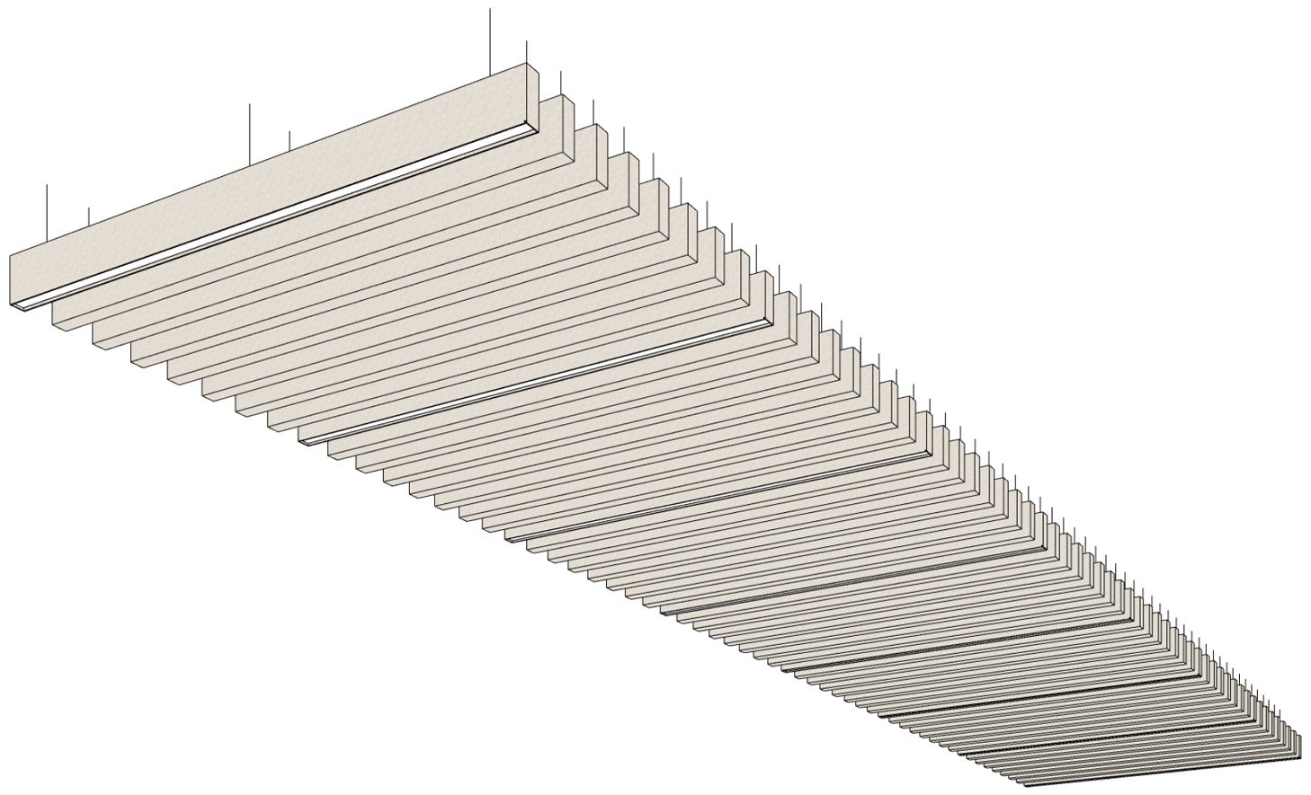 Slim & Slim LED Baffles