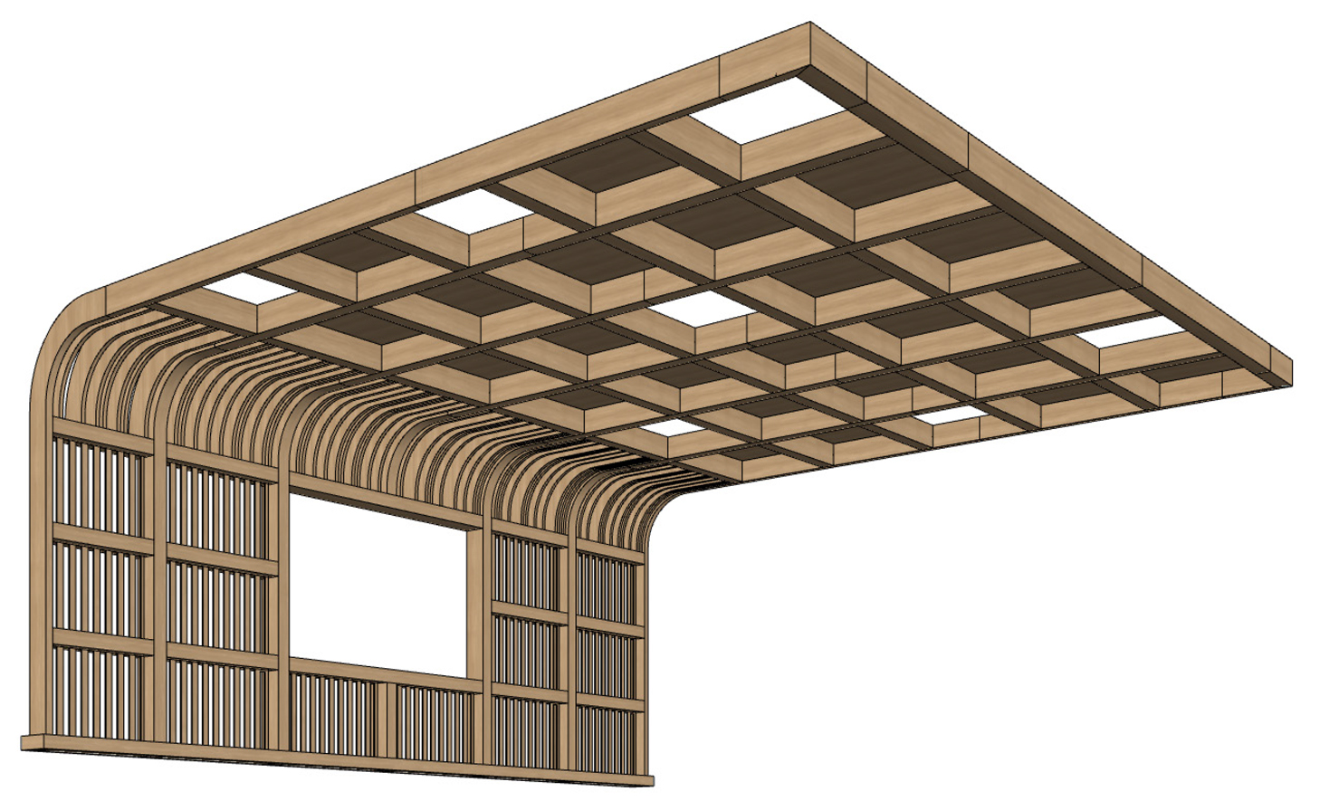 Custom Wall and Ceiling-Frame-with-Lids
