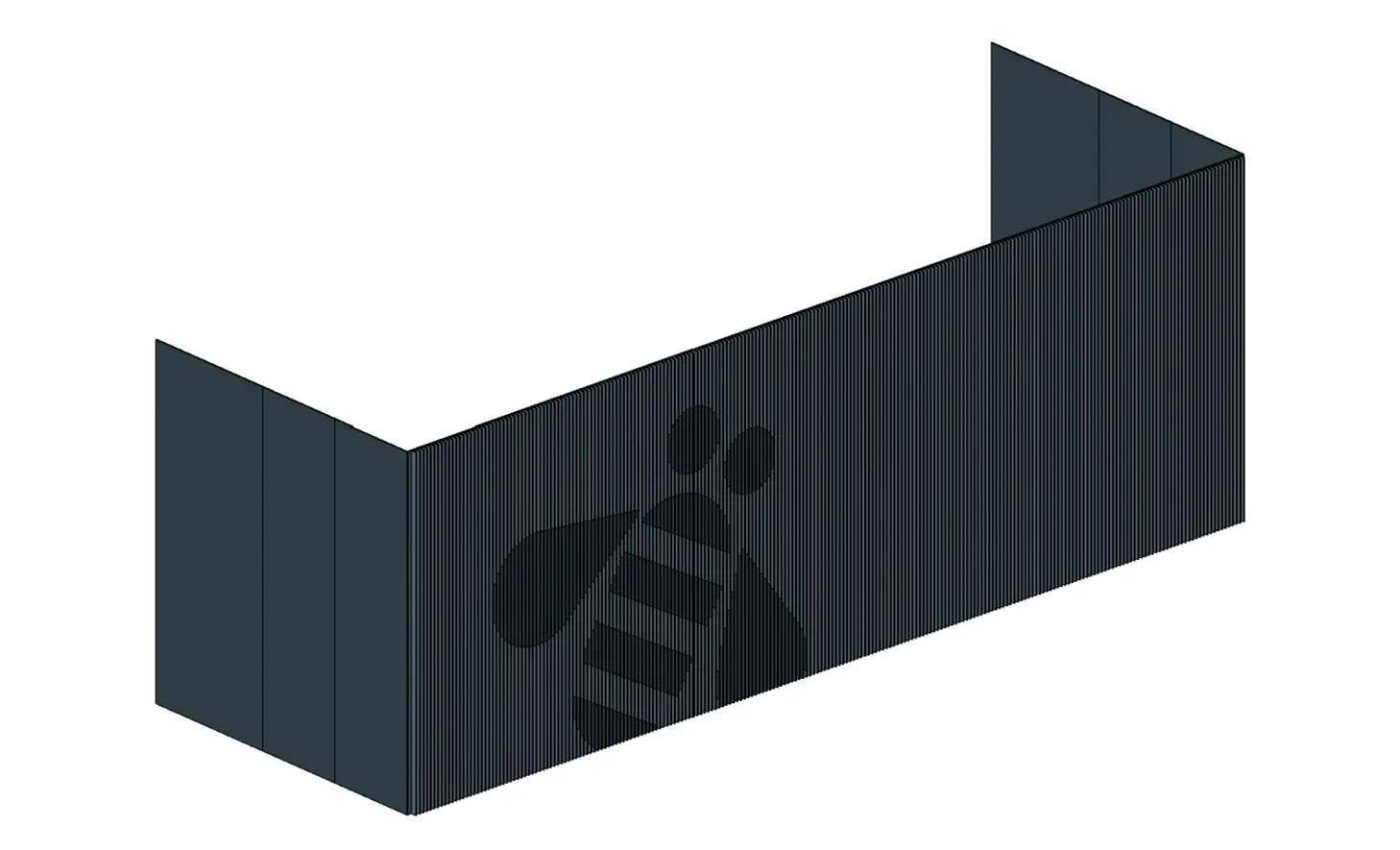 Fin Mural Wall Bee 3D