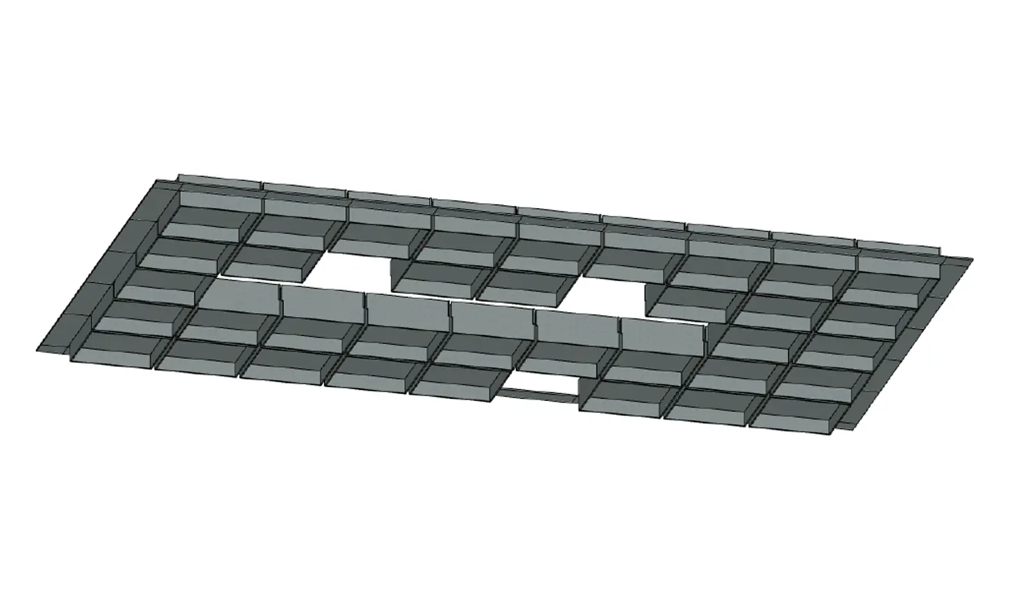 Flip Tiles Conference Room Ceiling