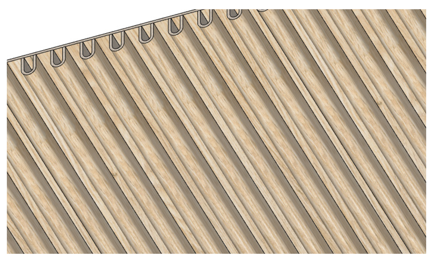 Plywood Custom Demi Ceiling