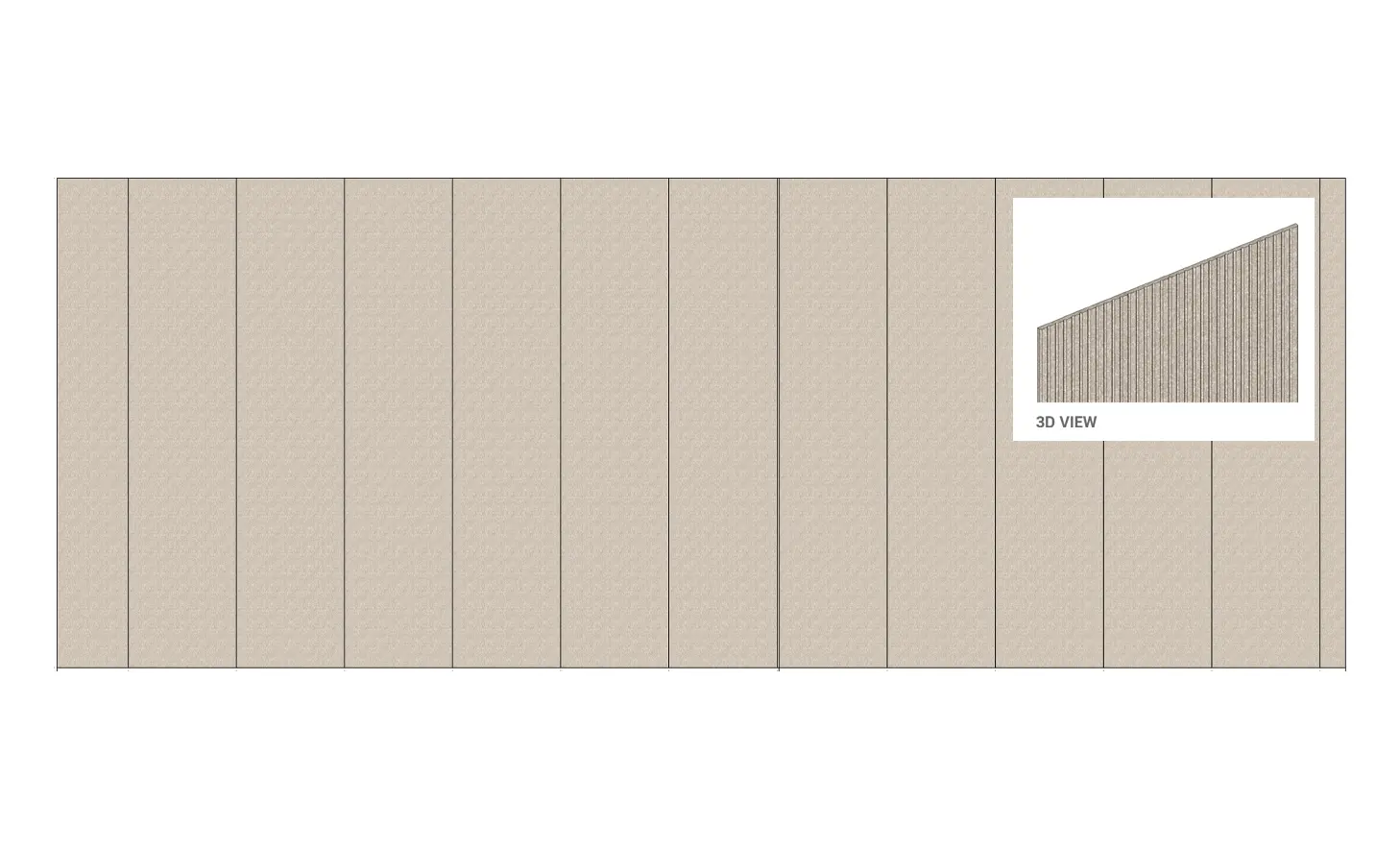 Trak Wall Sand